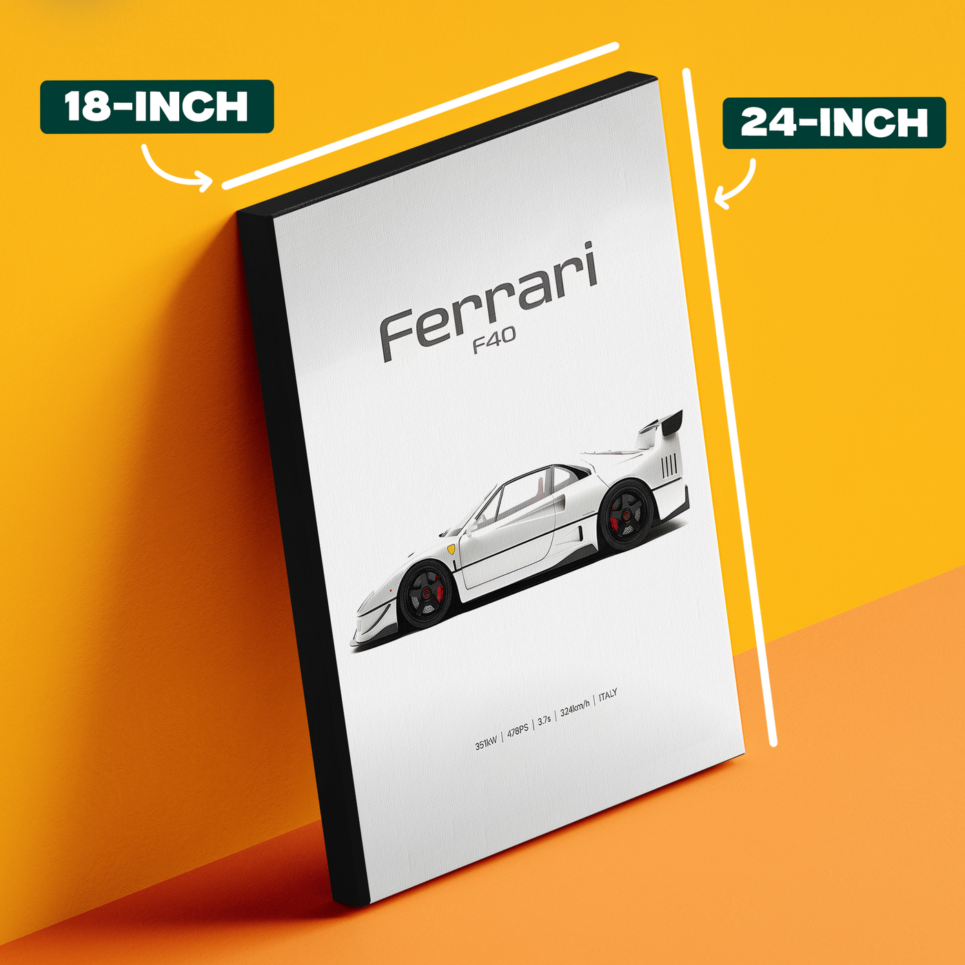 Ferrari Minimalist Poster