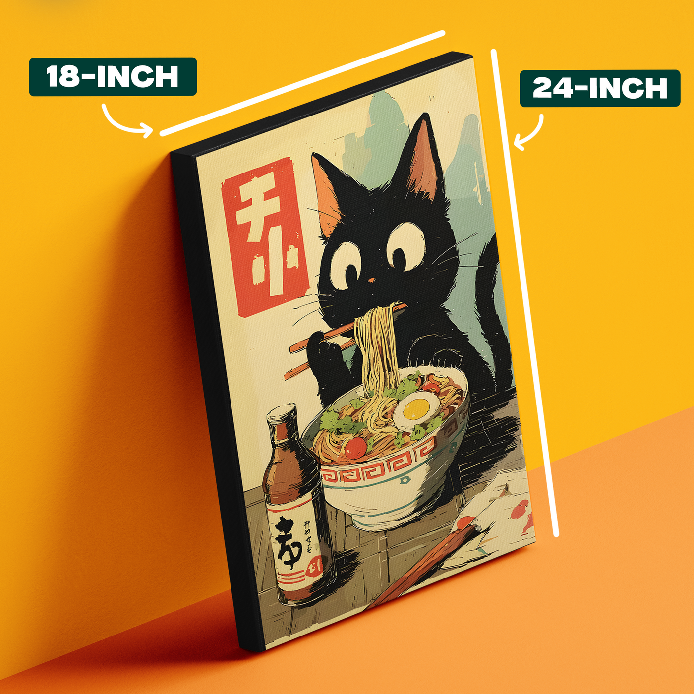 Ramen Cat Poster