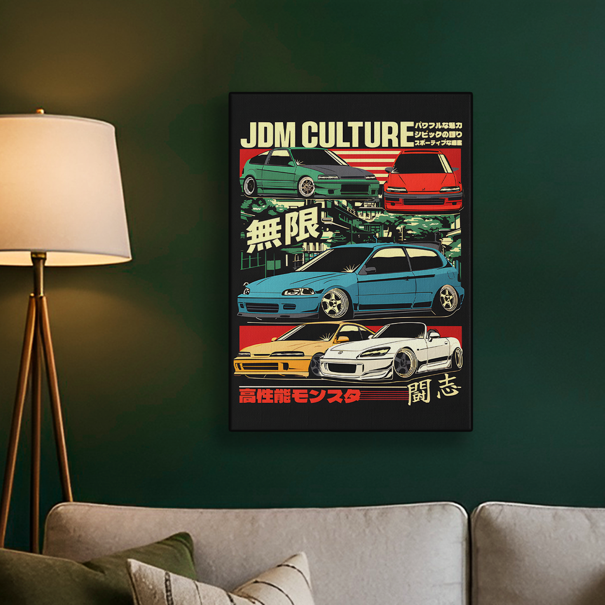 JDM Culture Poster