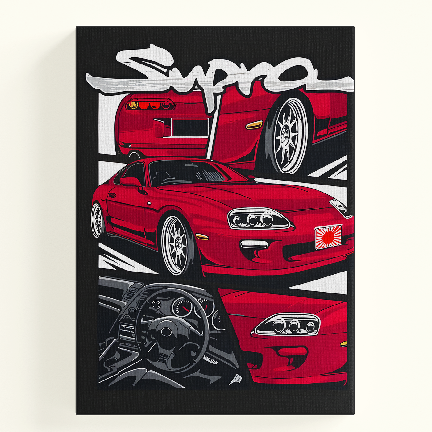 Red Supra Poster