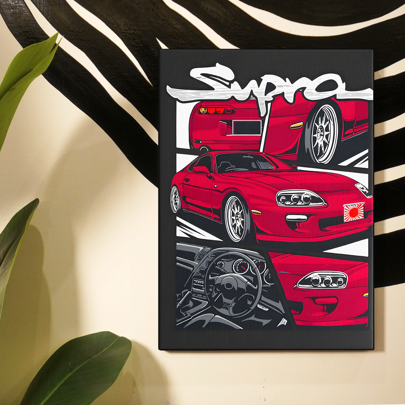 Red Supra Poster