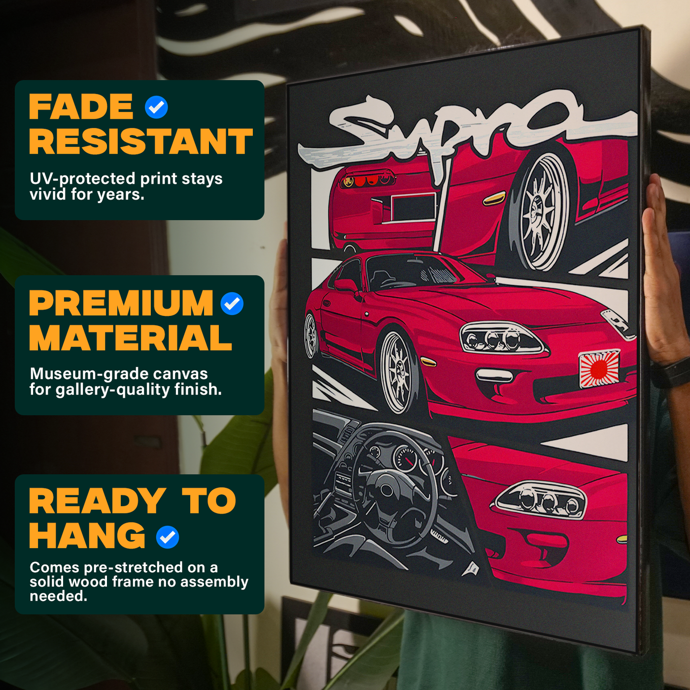 Red Supra Poster