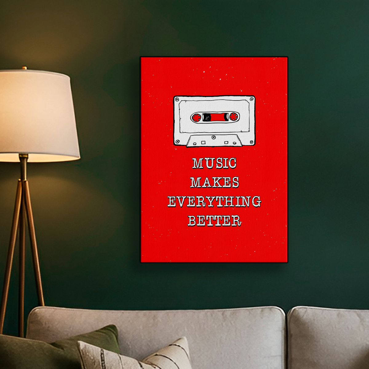 Music Makes Everything Better Poster