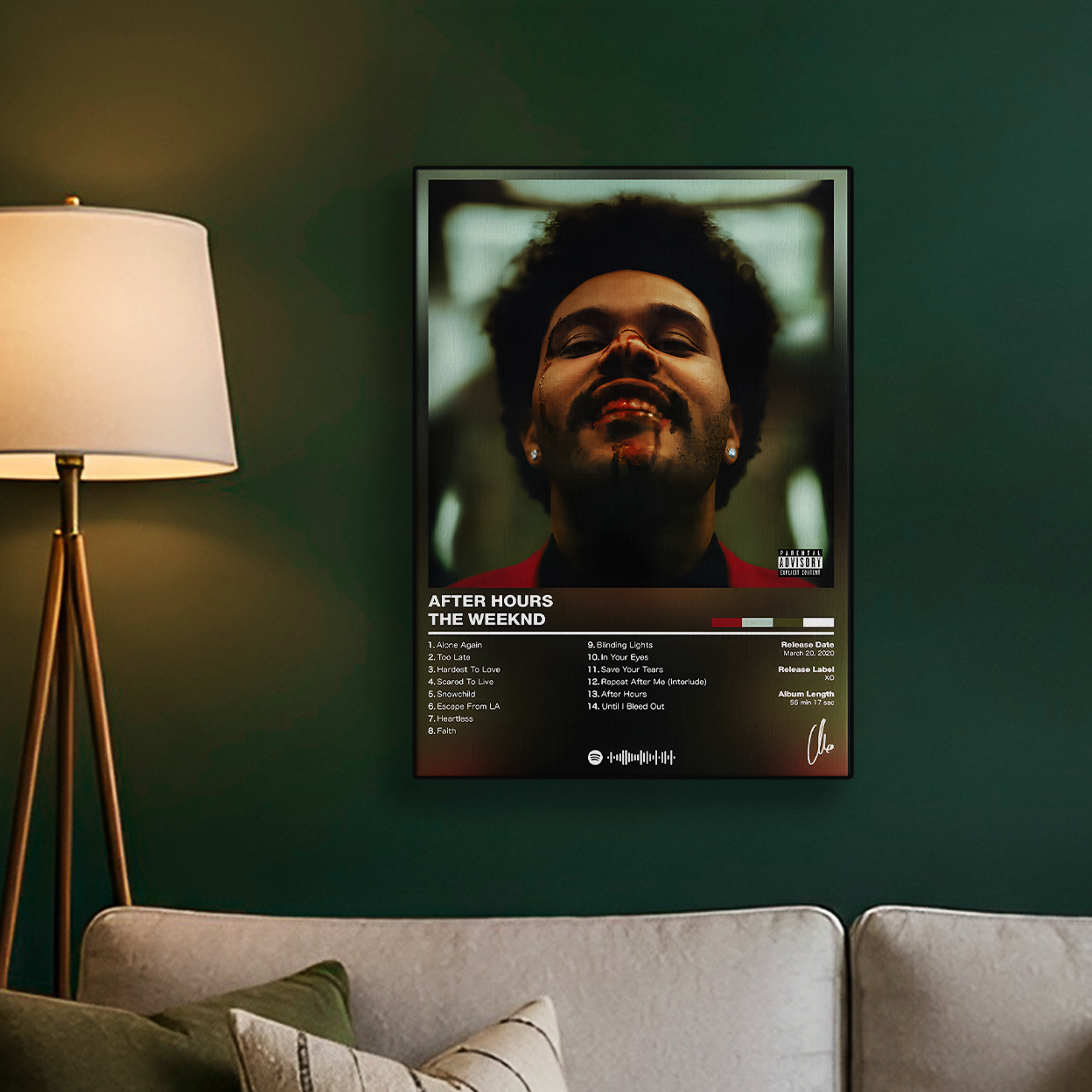 The Weeknd After Hours Poster