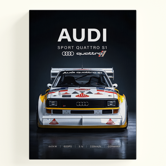 Audi Sport Quattro S1 Poster
