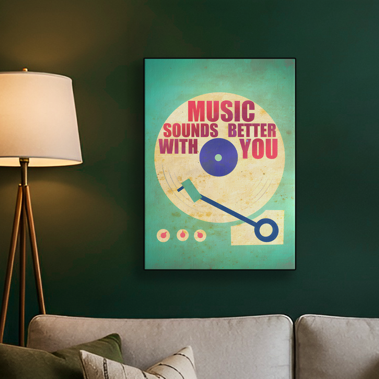 Music Sounds Better With You Poster