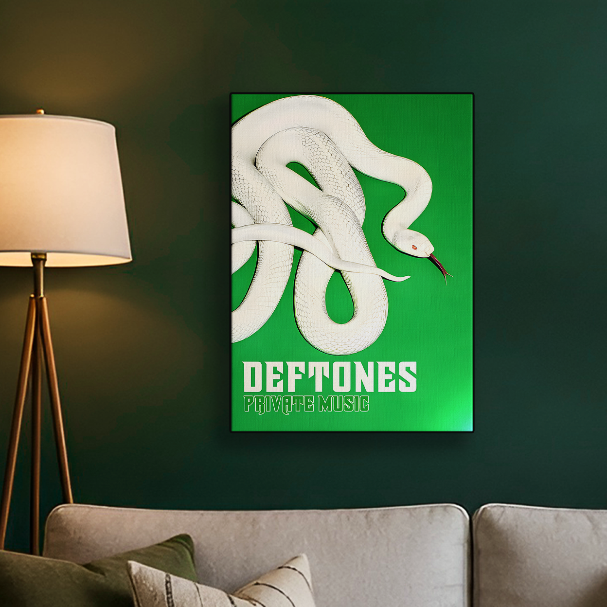 Deftones Snake Poster