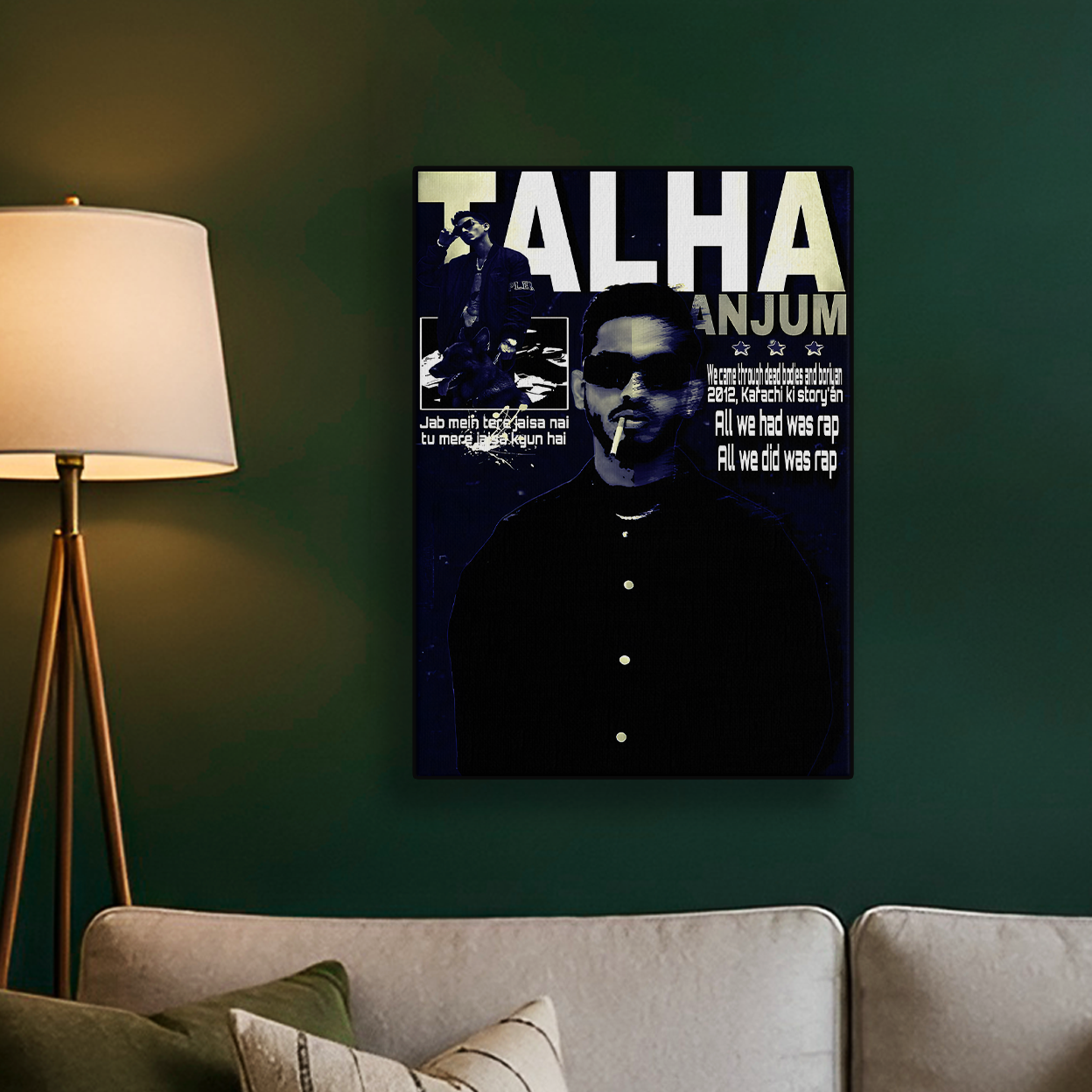 Talha Drip Poster