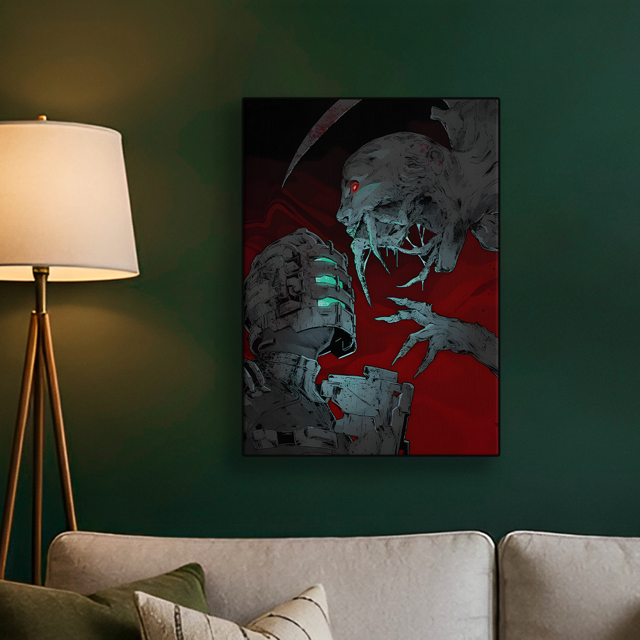 Dark Fantasy Figure Poster