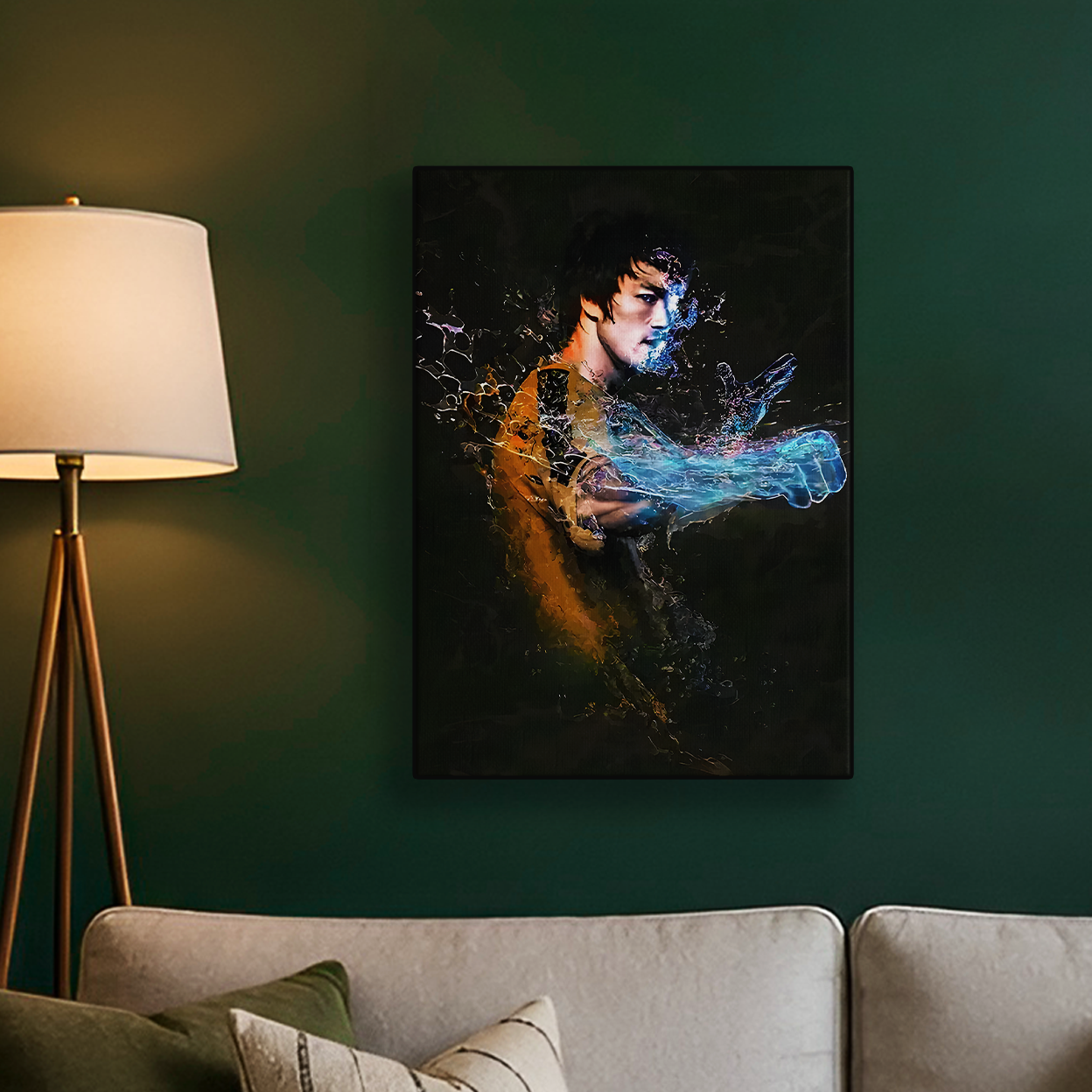 Bruce Lee Fighter Poster