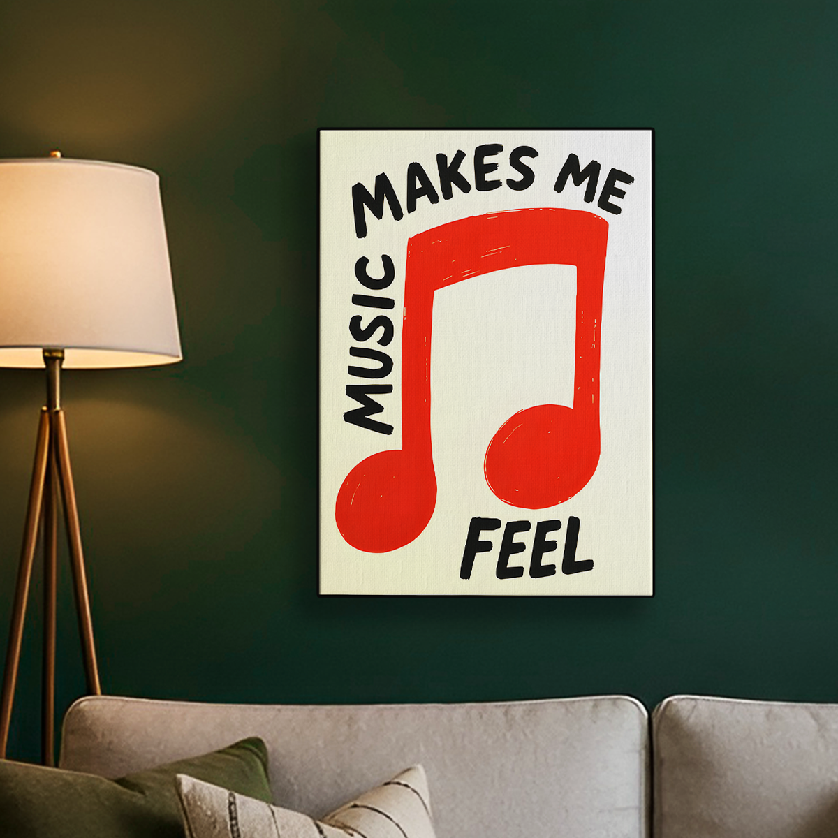 Music Makes Me Feel Poster