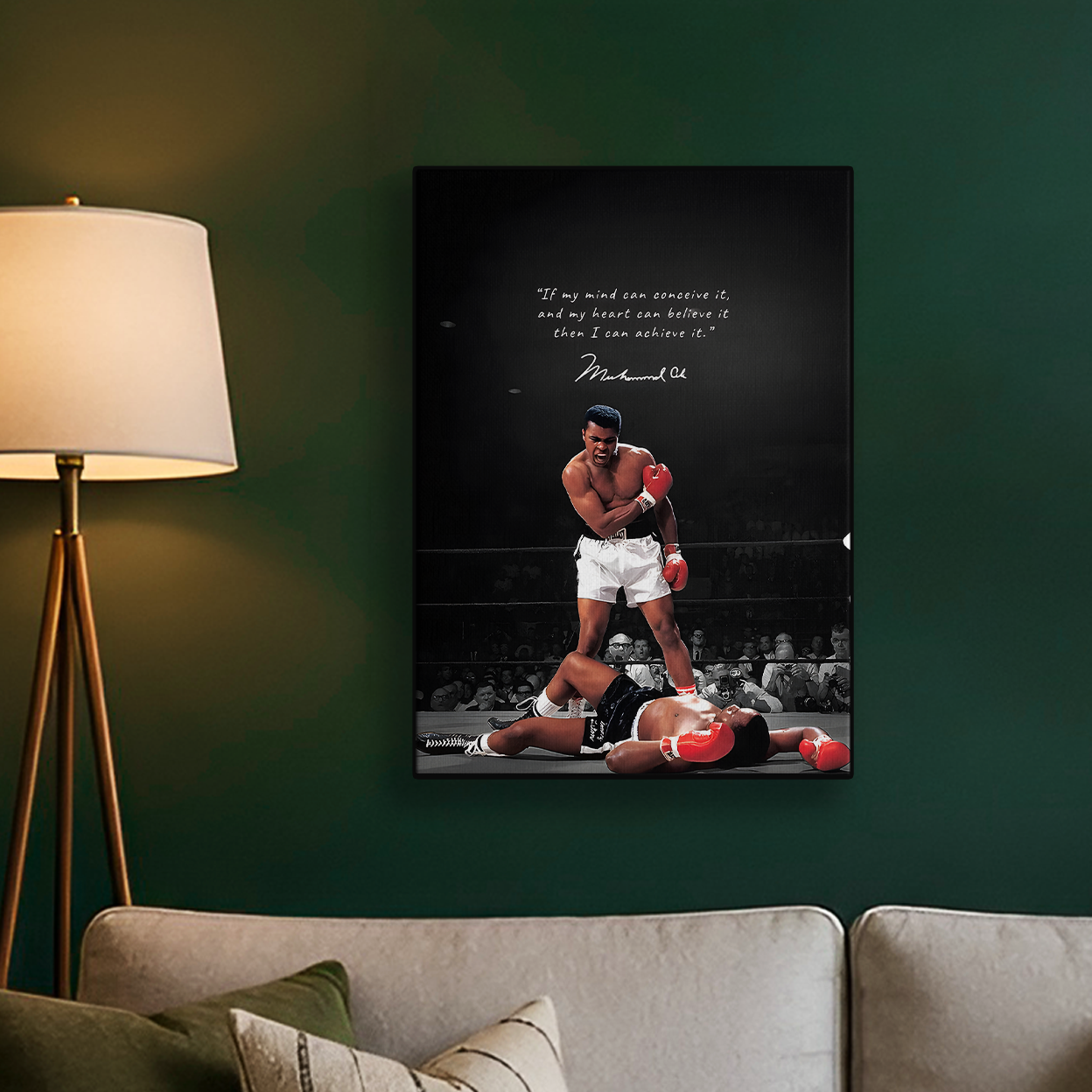 Muhammad Ali Boxing Poster