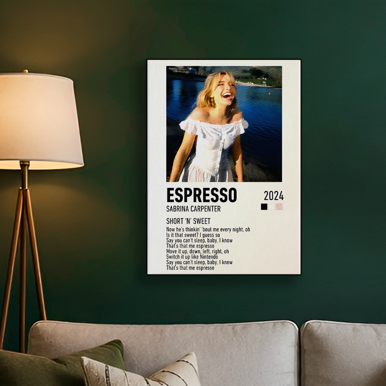 Espresso Sabrina Carpenter Poster