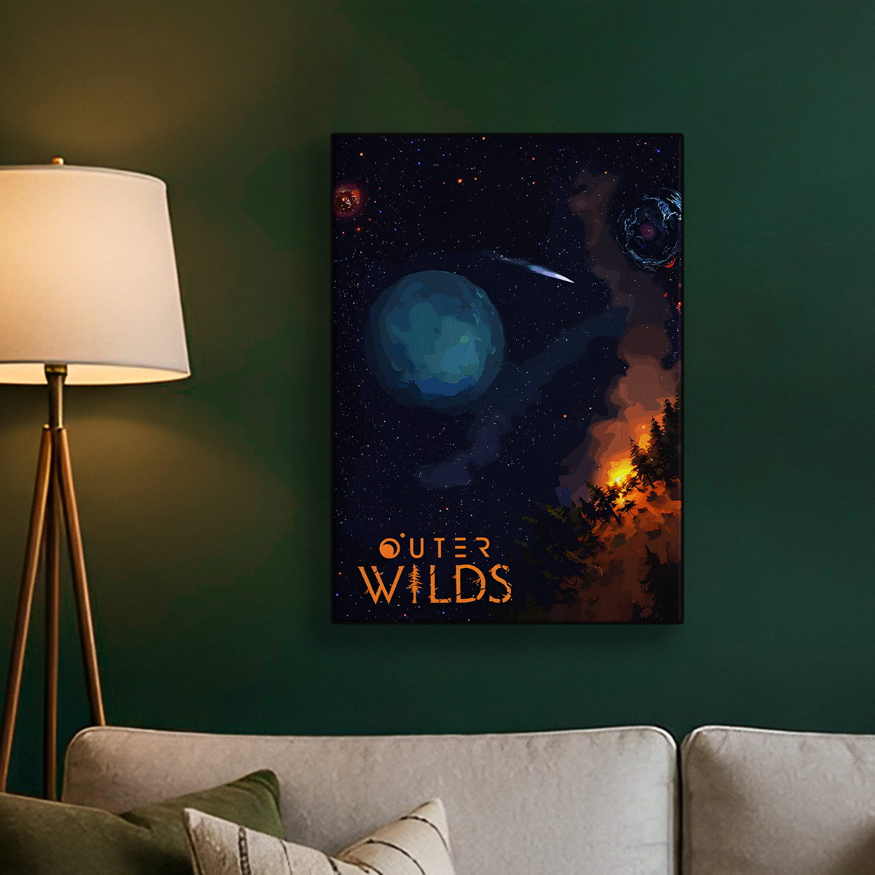 Outer Wilds Space Poster