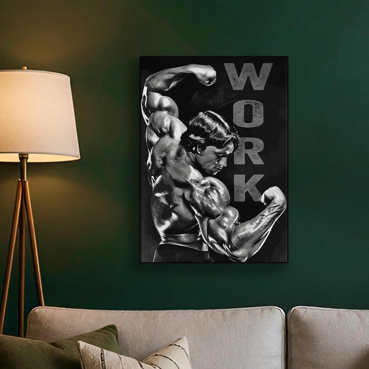 Work Arnold Schwarzenegger Poster