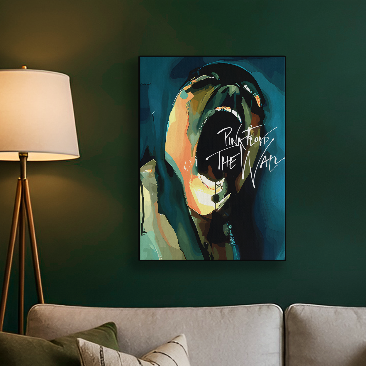 Pink Floyd "The Wall" ("The Scream") Poster