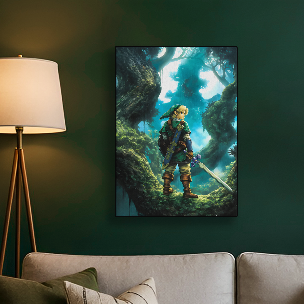 Legend of Zelda Forest Poster