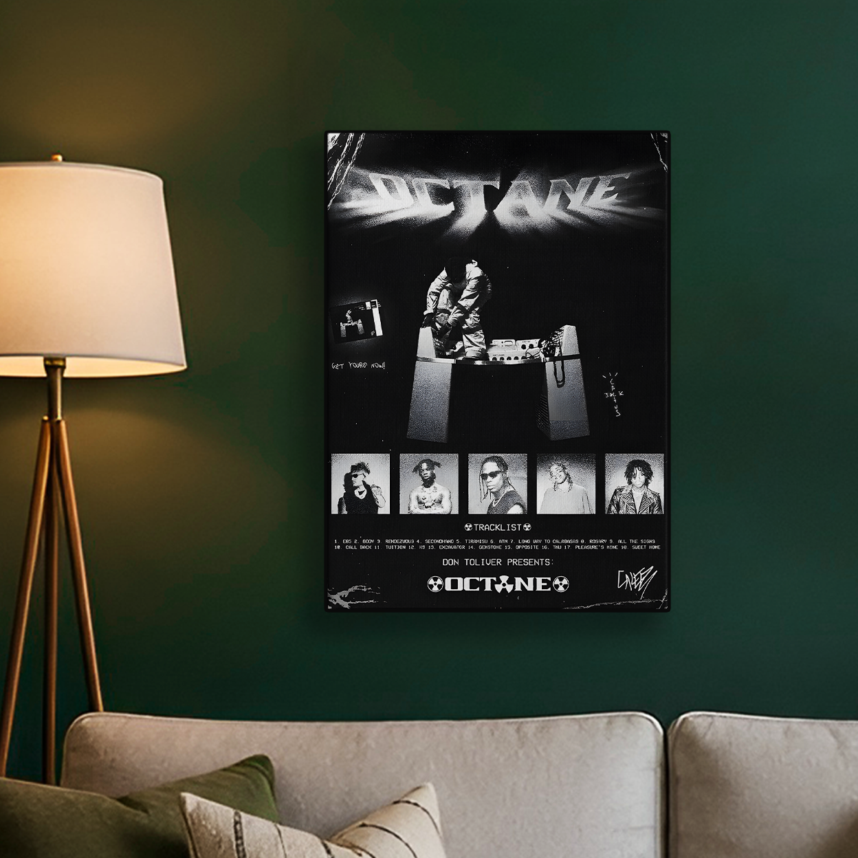 OCTANE Don Toliver’s studio album Poster