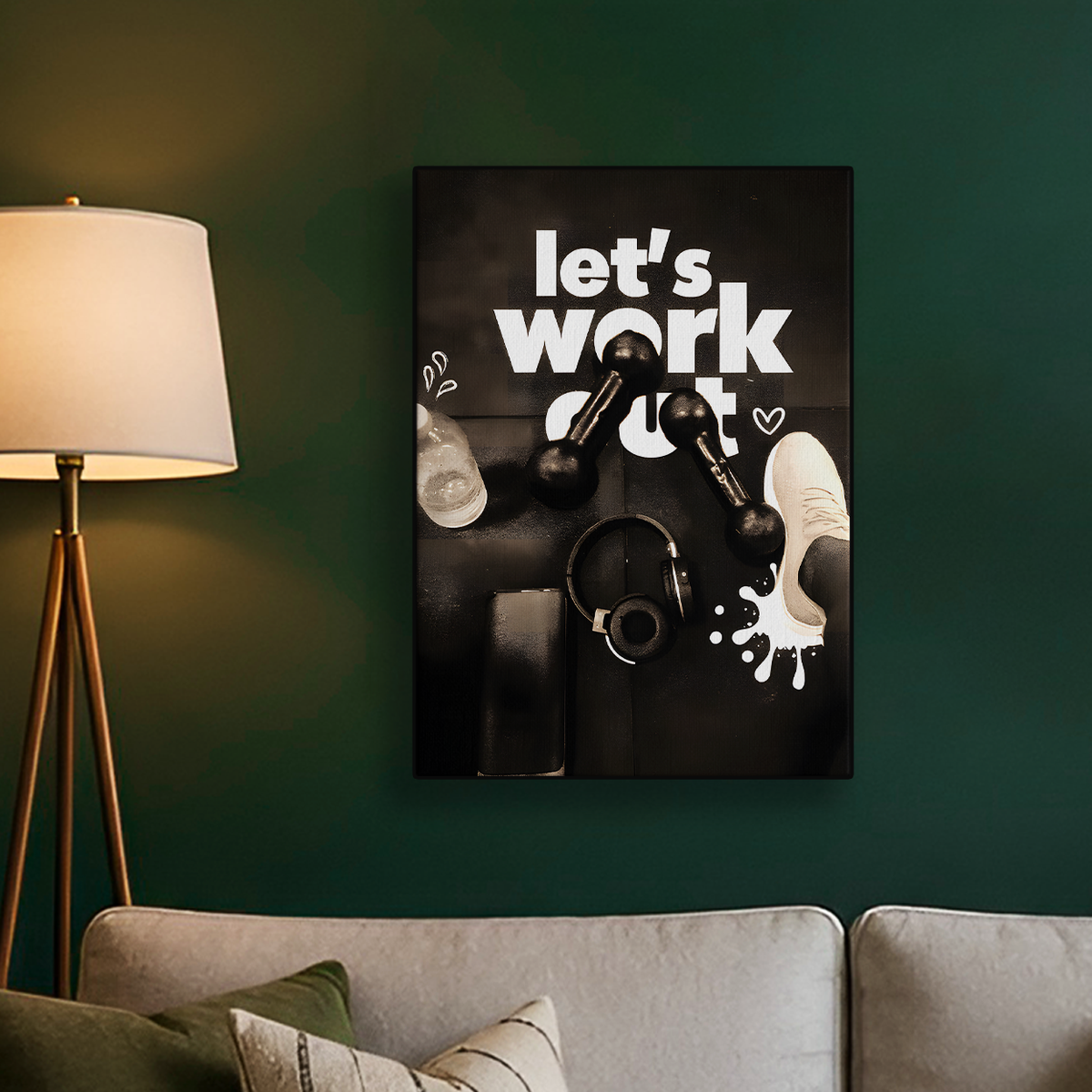 Lets Work Poster
