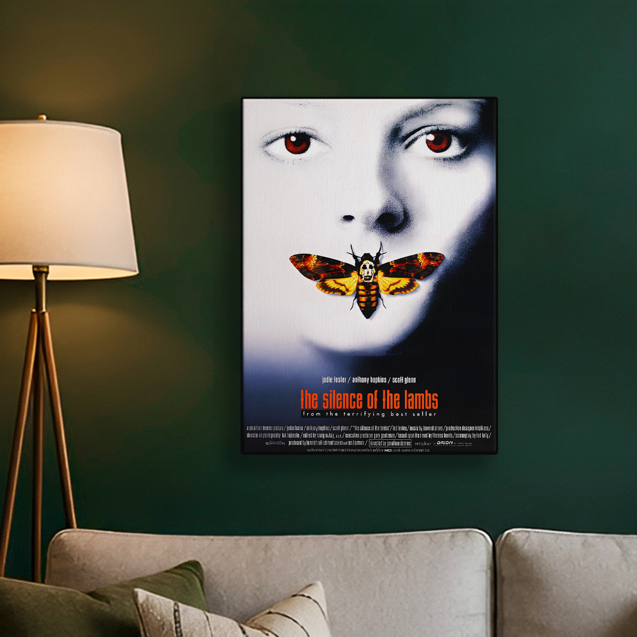 Silence of the Lambs Movie Poster