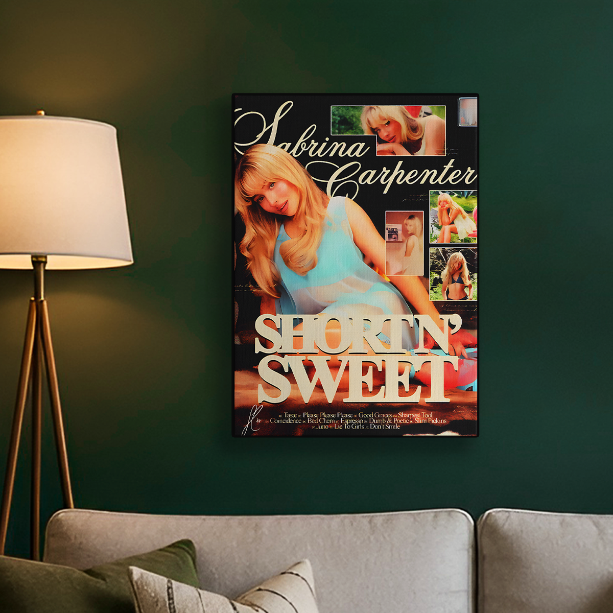 Sabrina Carpenter Short n Sweet Poster