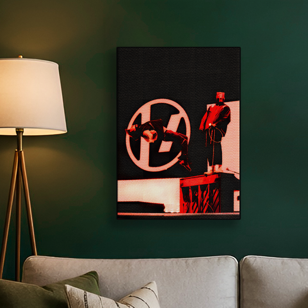Tyler Joseph of Twenty One Pilots Performance Poster