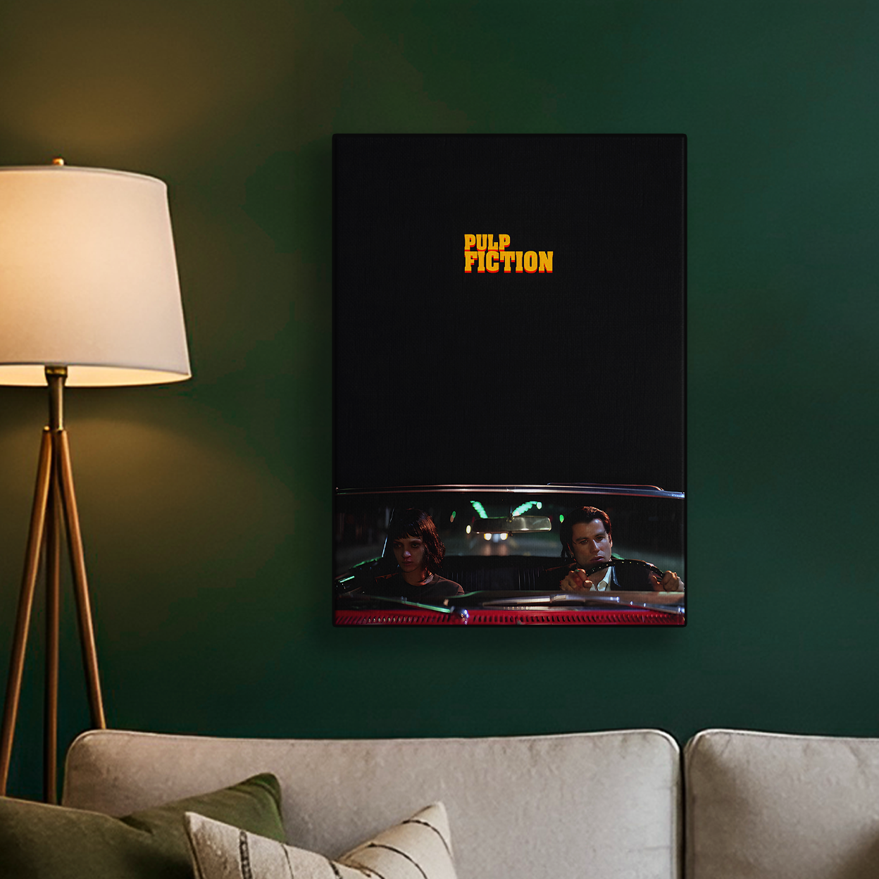 Pulp Fiction Text Poster