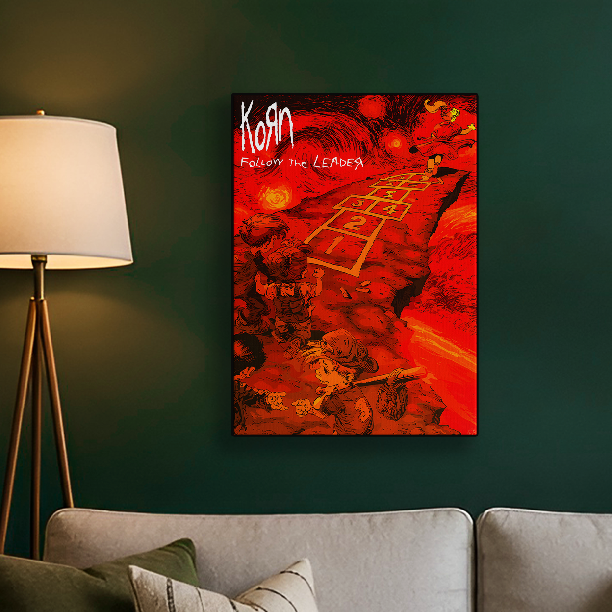 Korn Red Poster