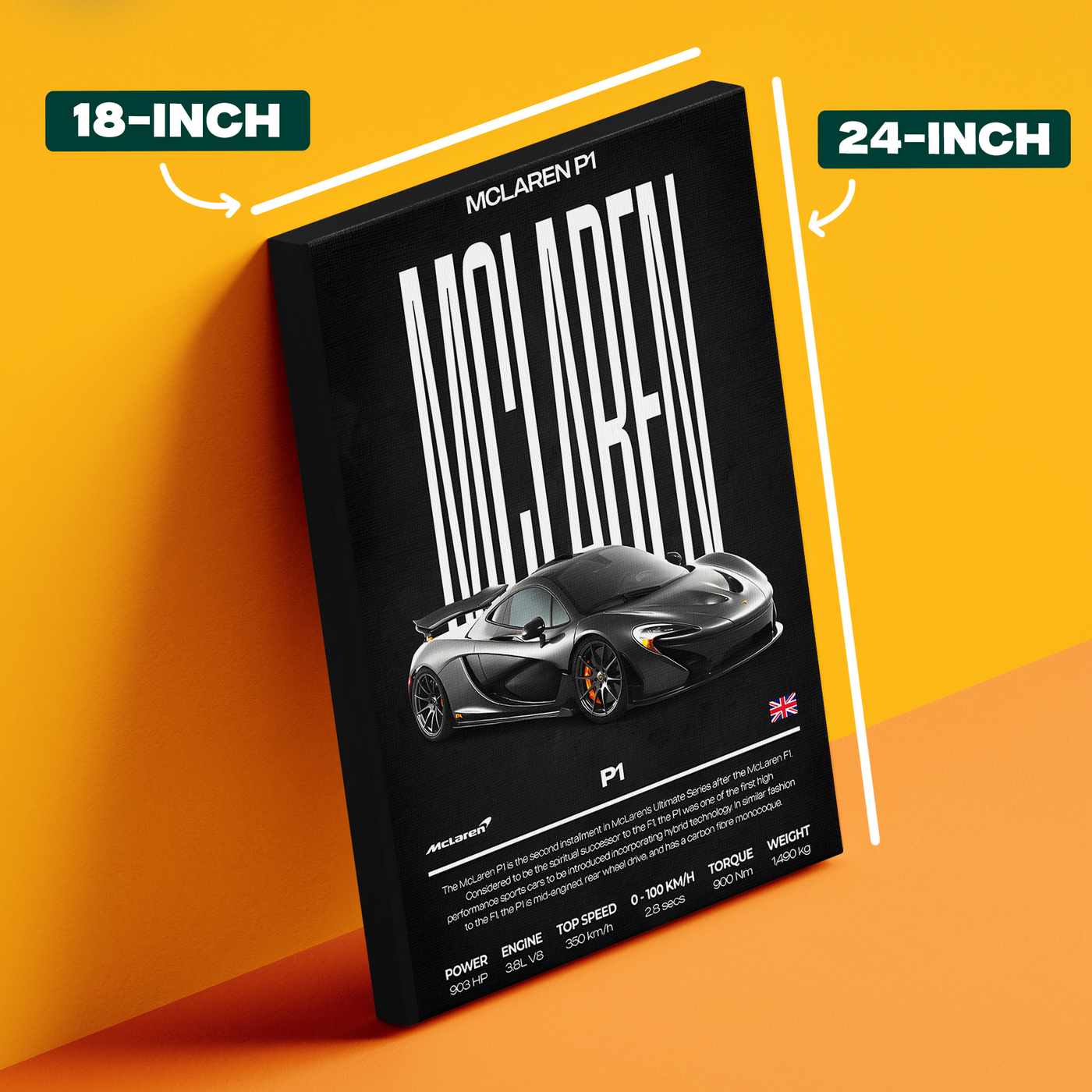 McLaren P1 Poster