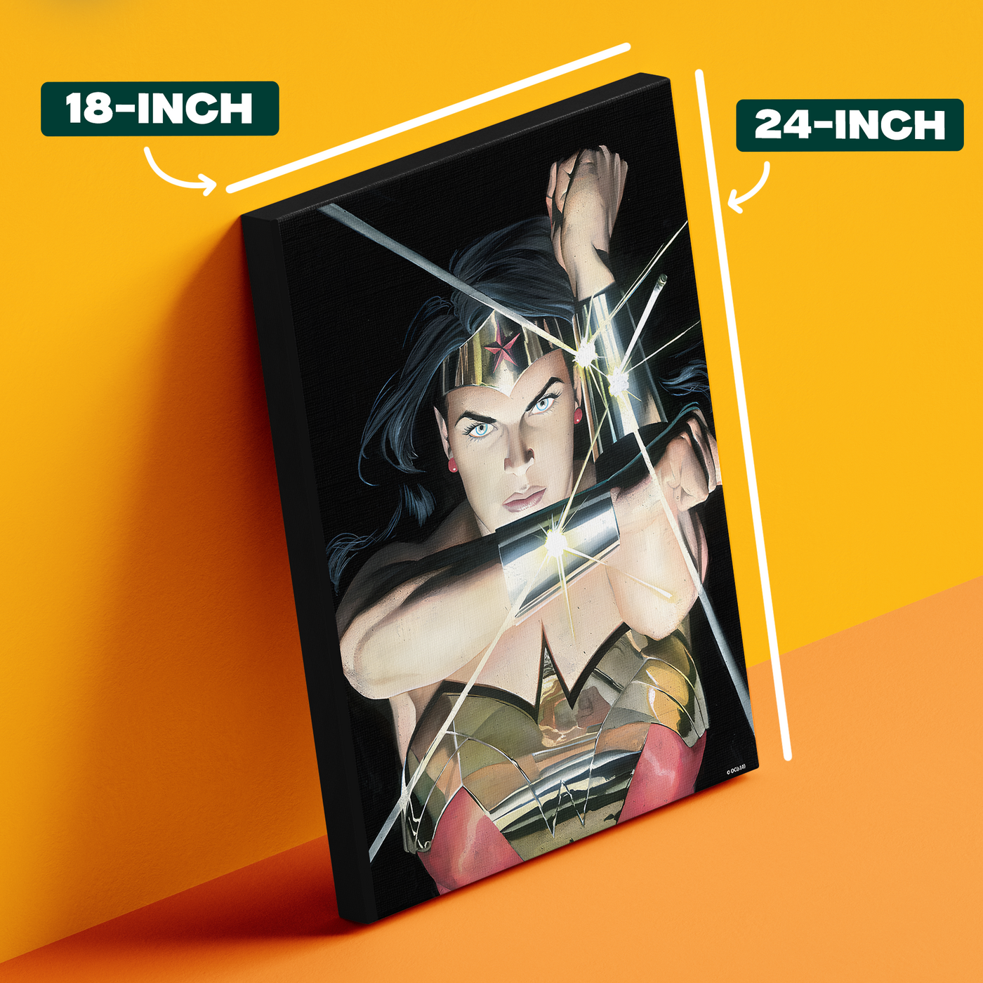 Wonder Woman Action Poster