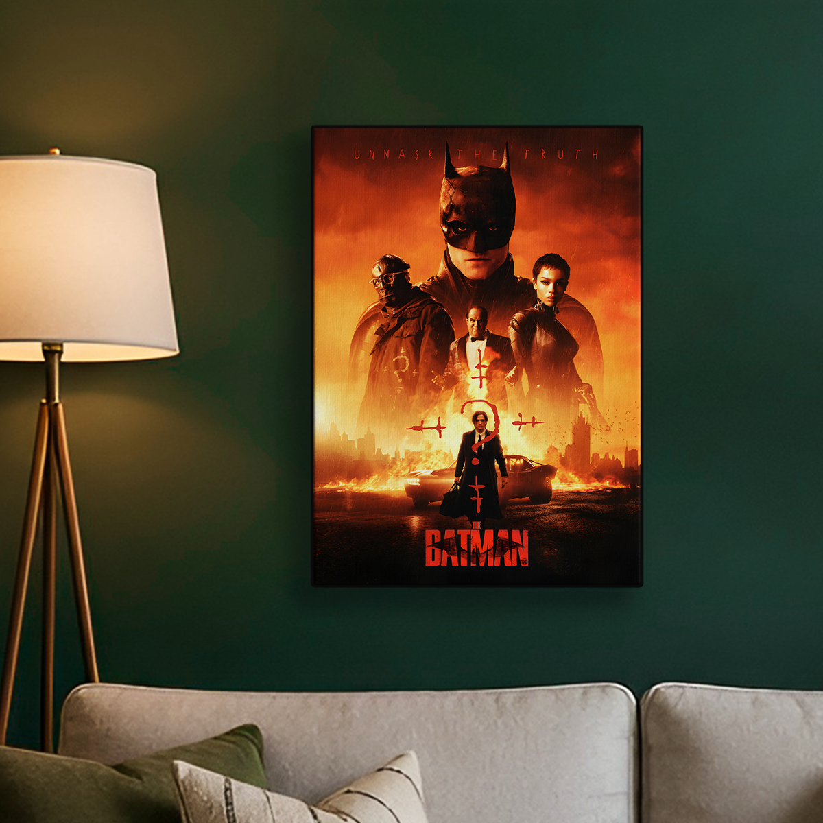The Batman Unmask the Truth Poster
