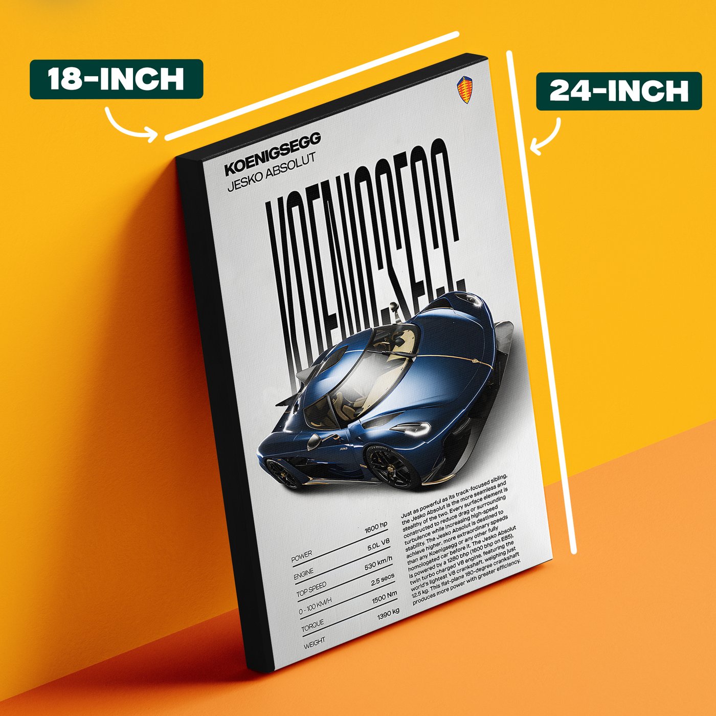 Koenigsegg Poster