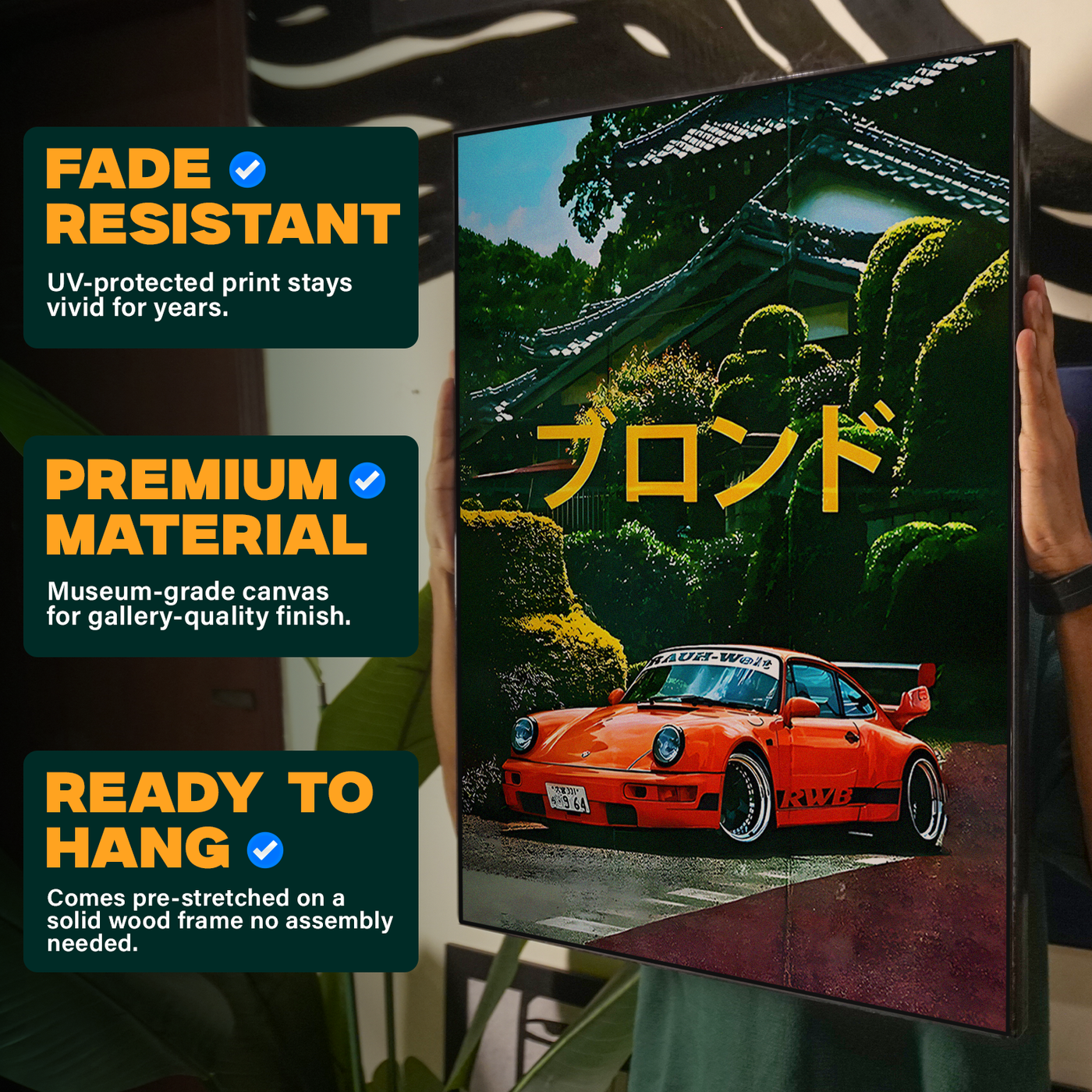 Japanese Car Poster