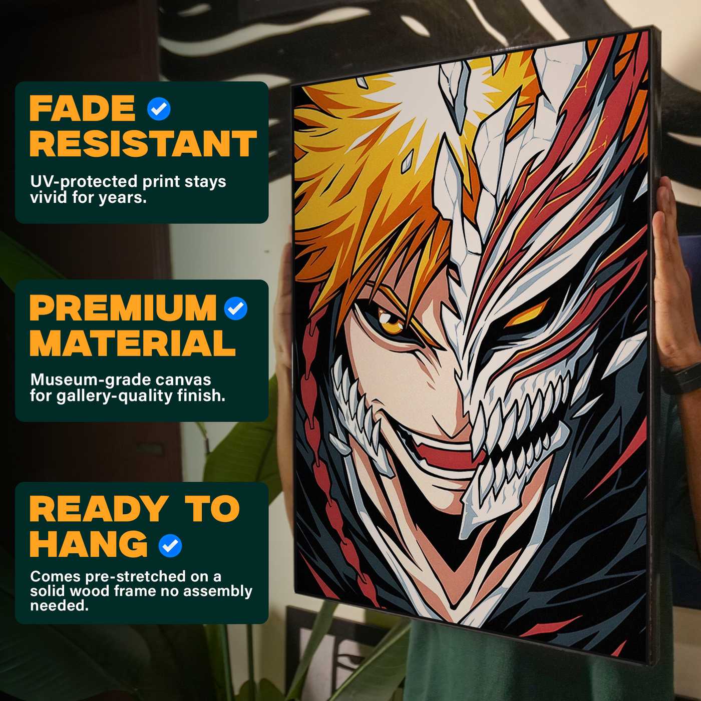 Ichigo Hollow Mask Poster