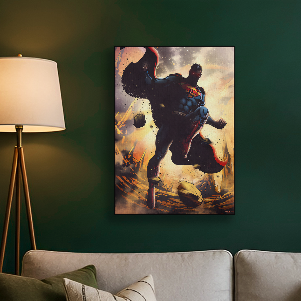 DC Comics Dark Superman Poster