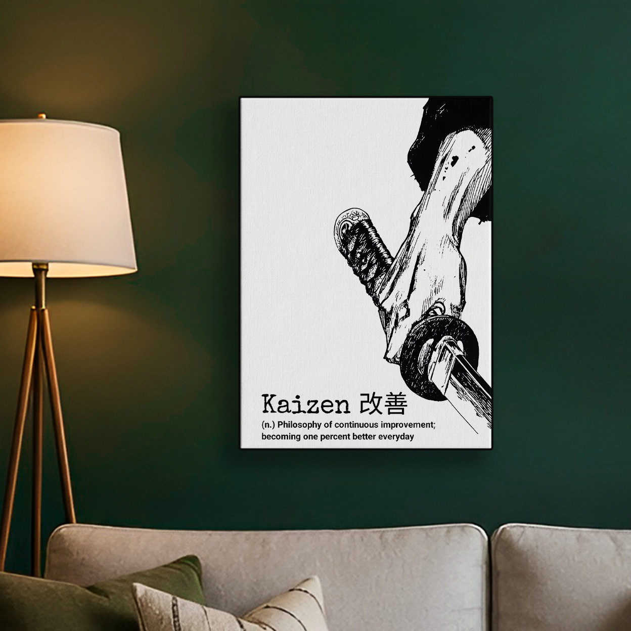 Kaizen Fist Poster