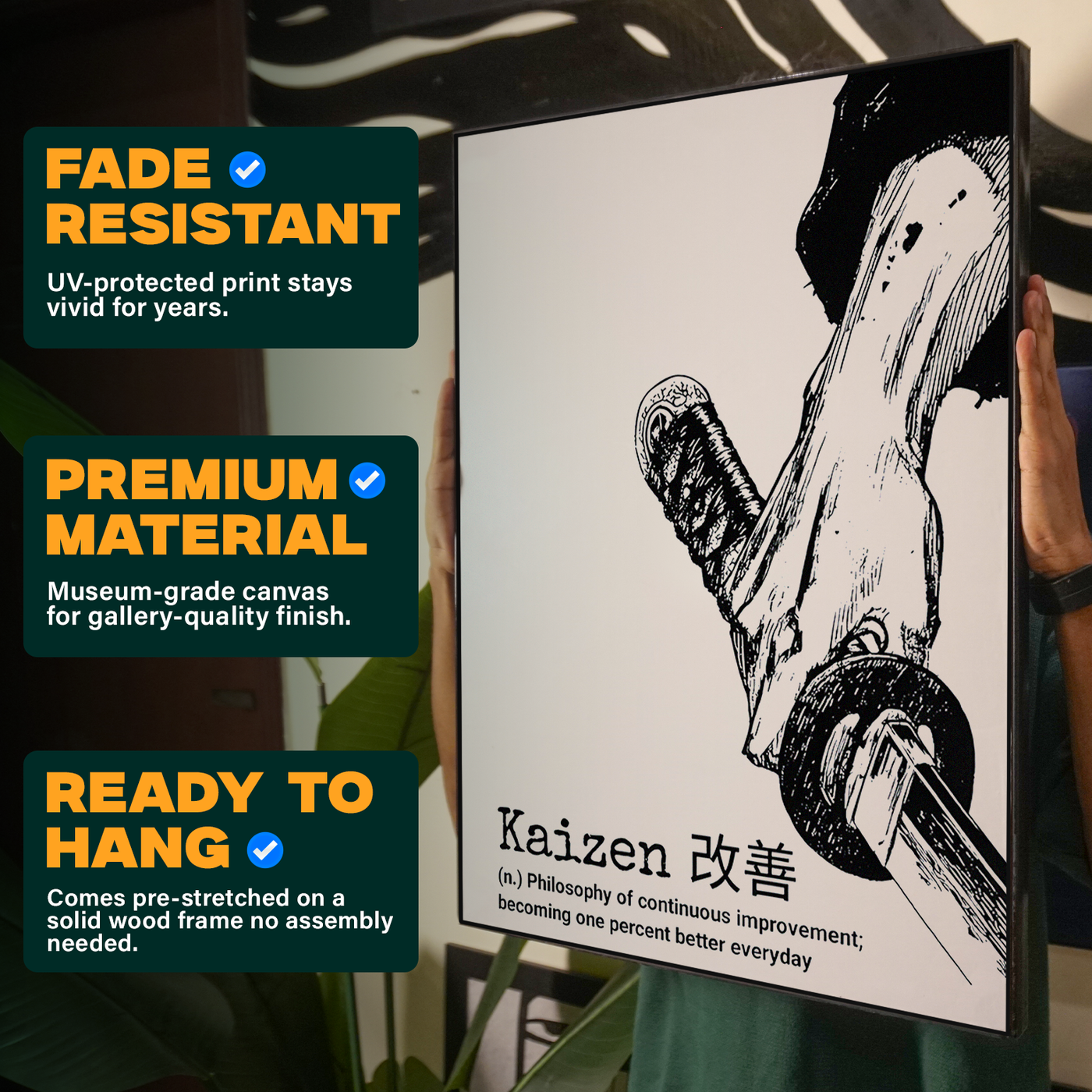 Kaizen Fist Poster