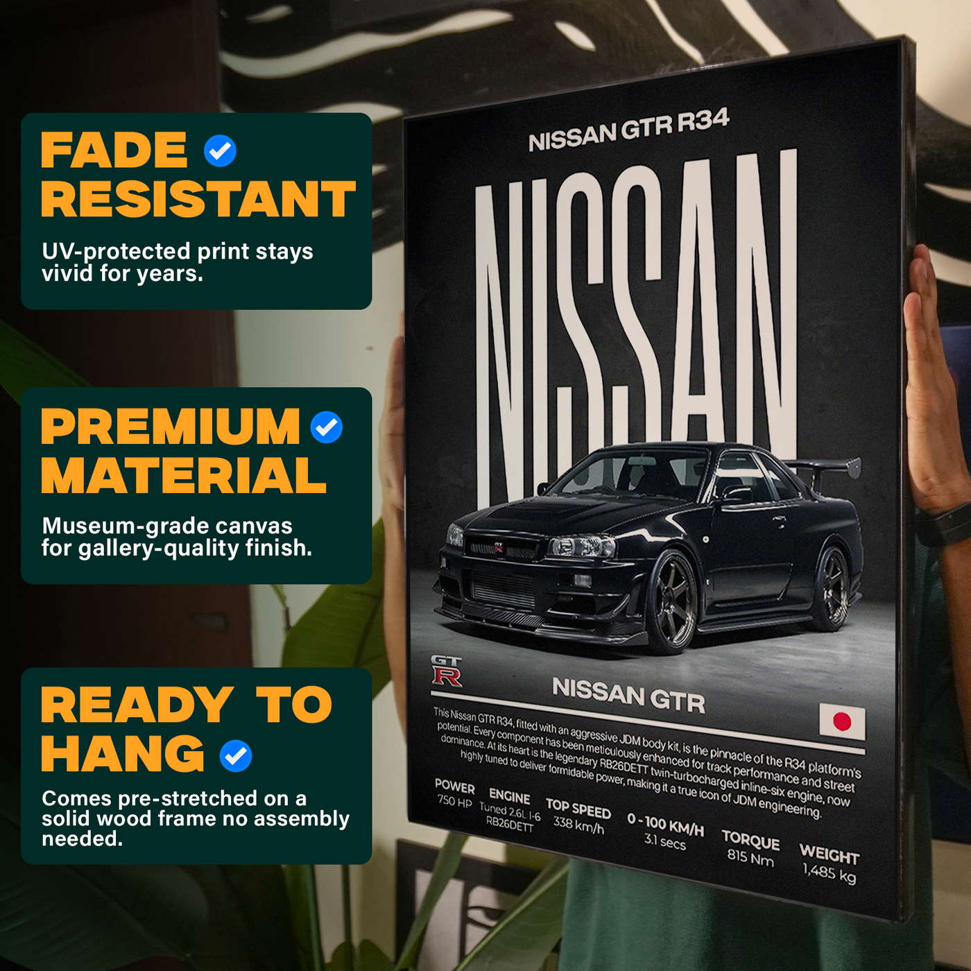 Nissan GTR Poster