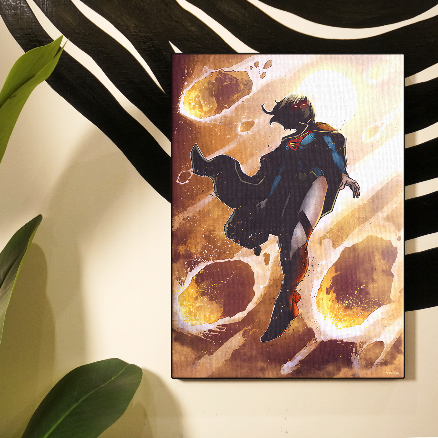 SuperWoman Dark Comic Poster