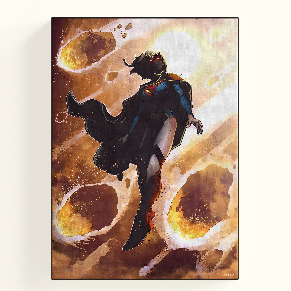 SuperWoman Dark Comic Poster