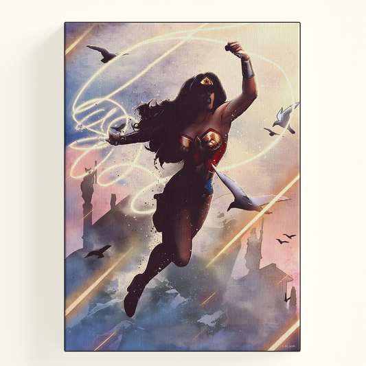 Dark Wonder Woman Comic Poster