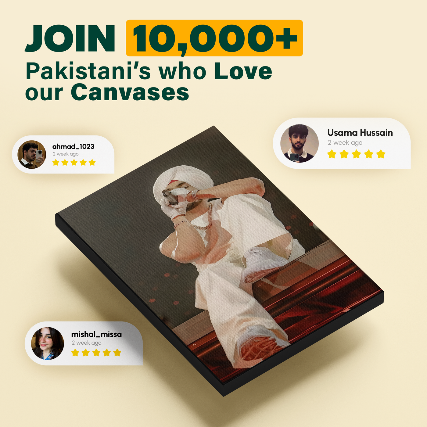 Diljit Dosanjh White Poster