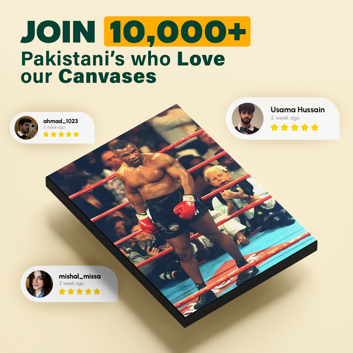 Mike Tyson Match Poster