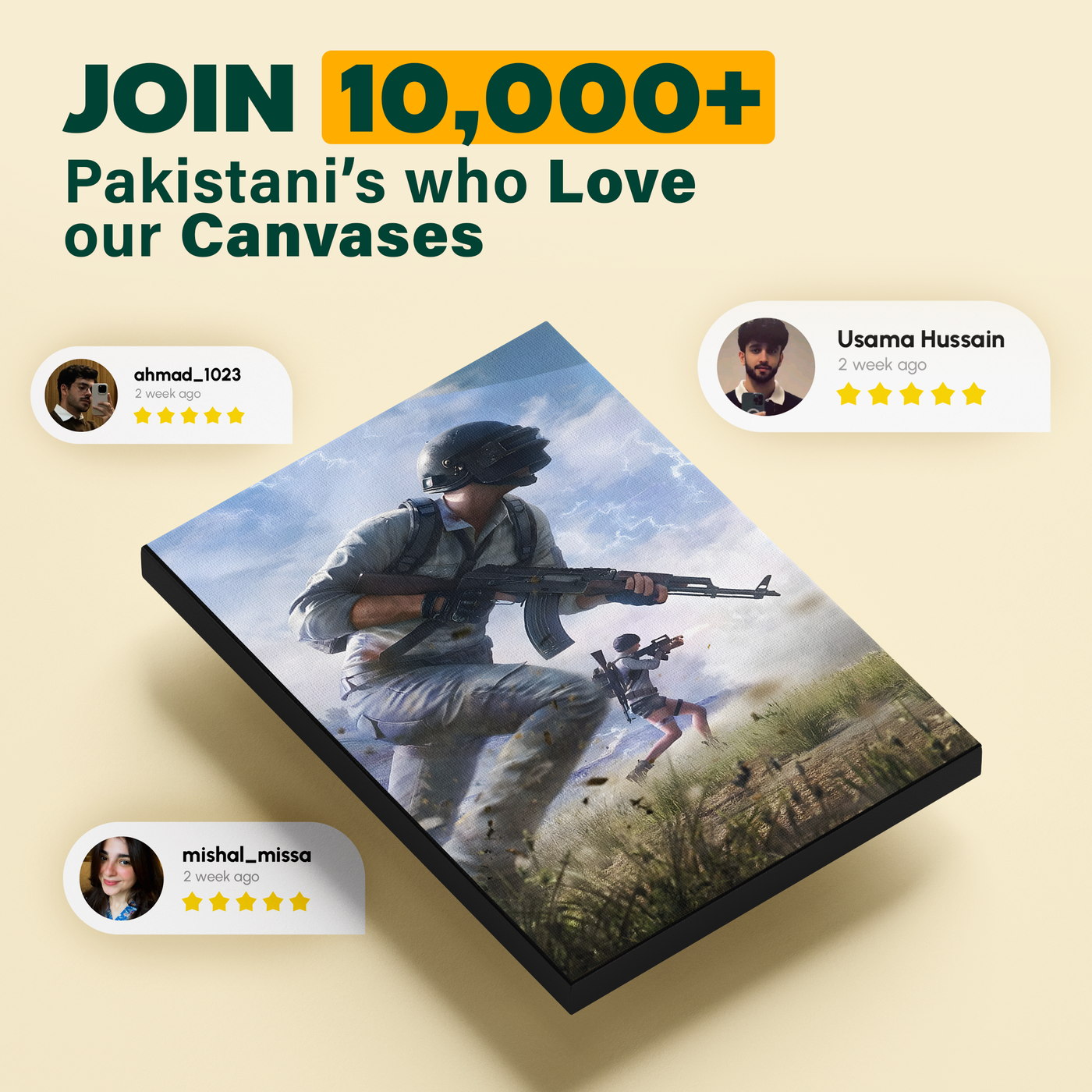 Battlefield Soldier Poster