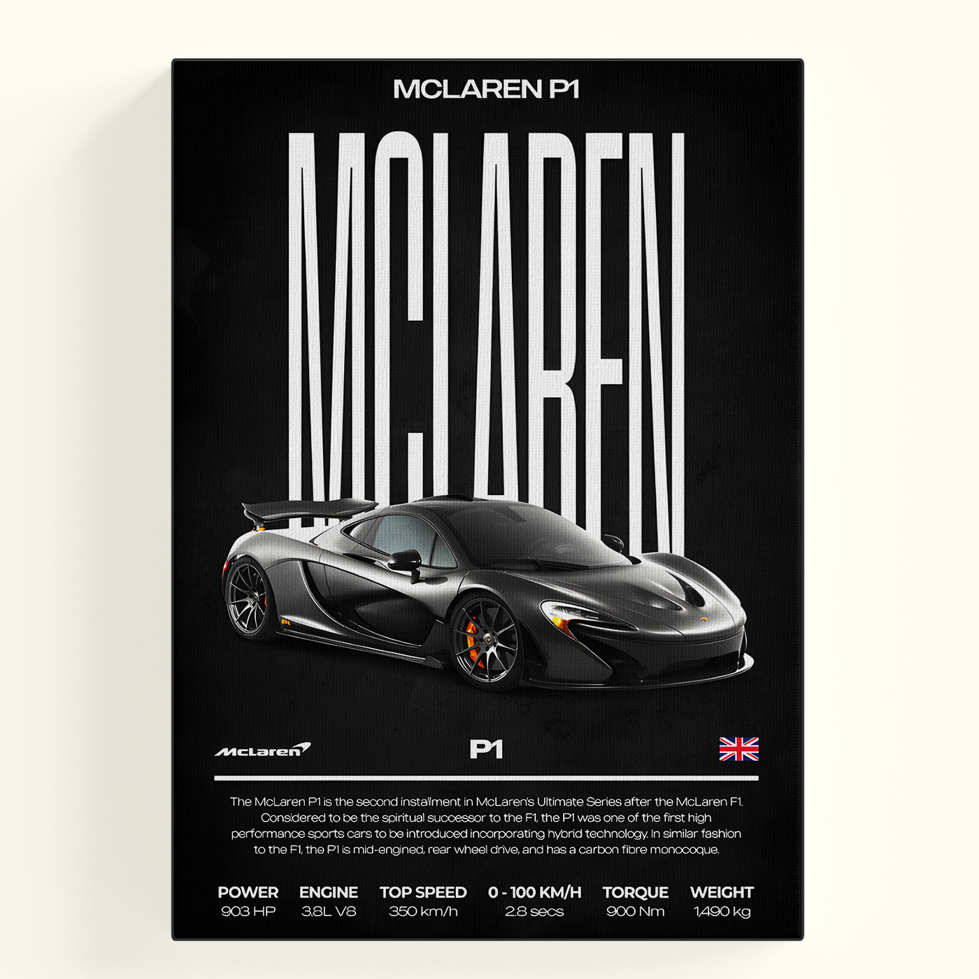 McLaren P1 Poster