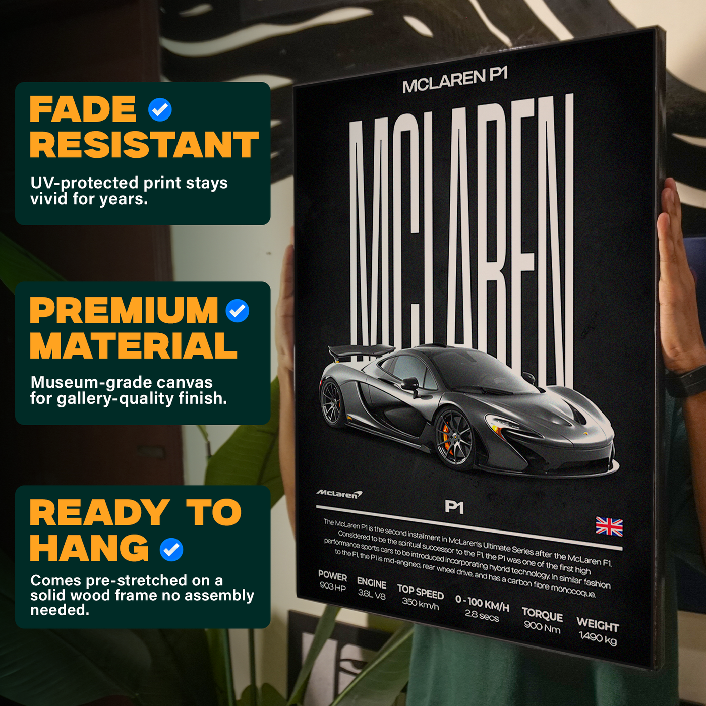 McLaren P1 Poster