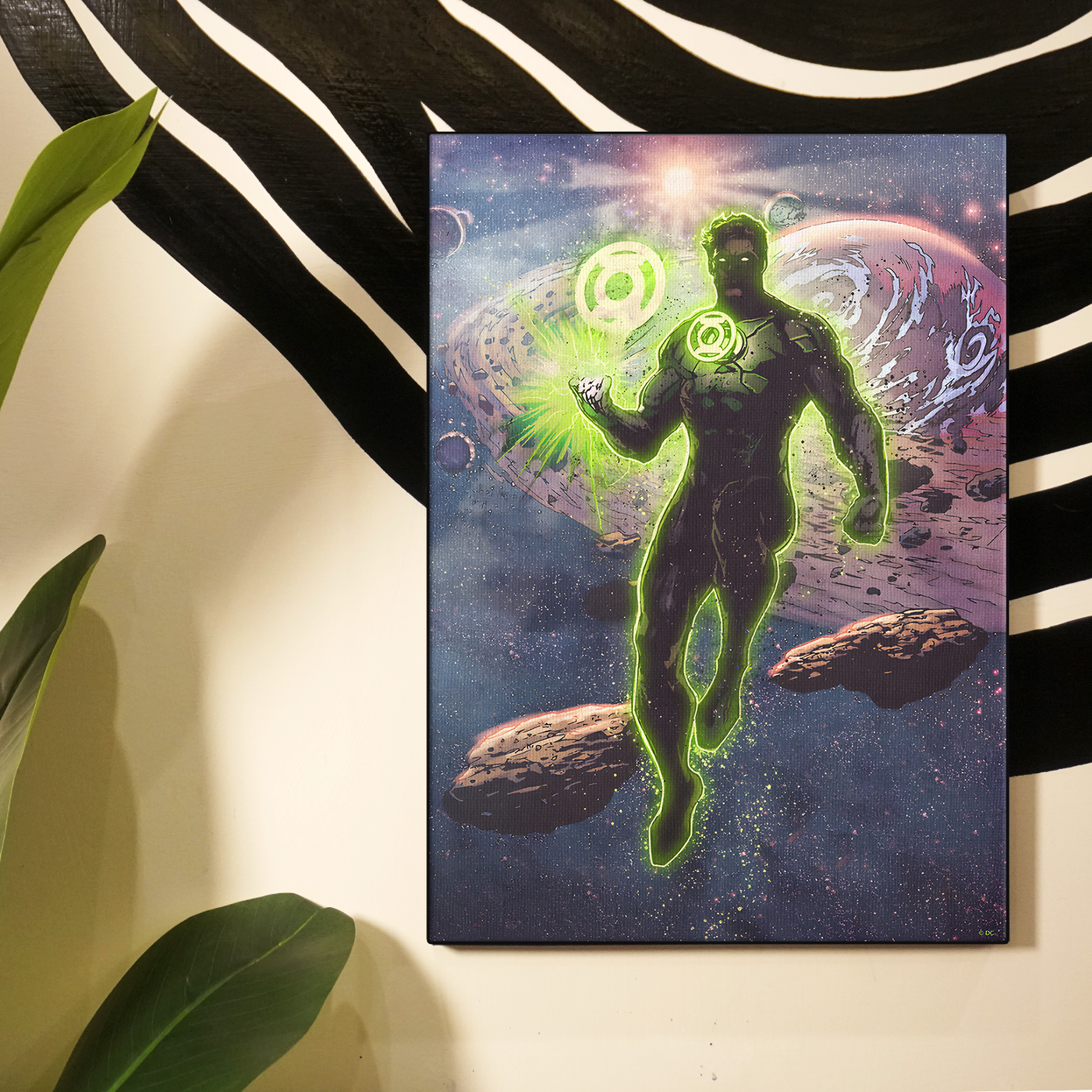 Green Lantern Colorful Poster