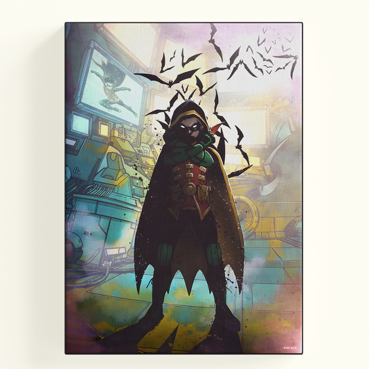 Damian Wayne's Robin Comic Poster