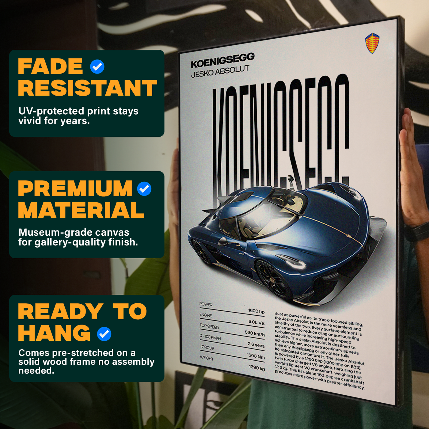 Koenigsegg Poster
