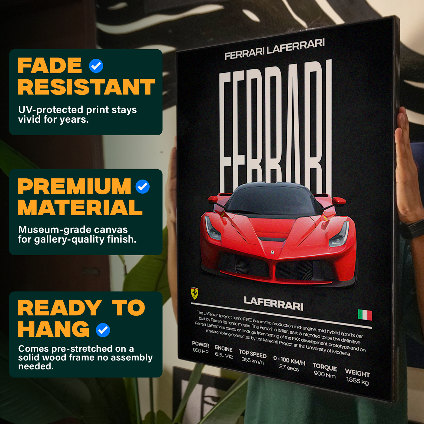 Ferrari LaFerrari Poster